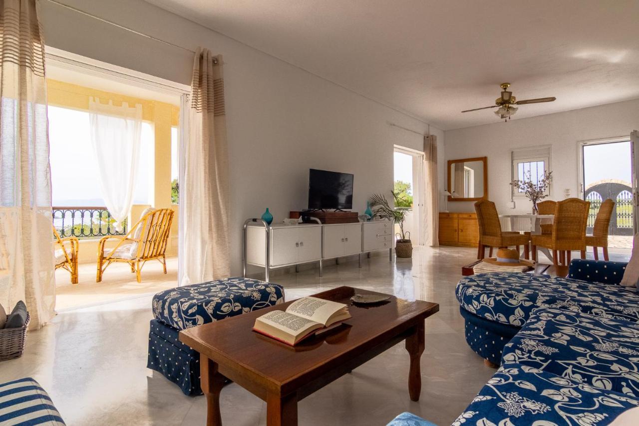 House With Amazing Ocean View And Patio - Pool Villa Porto Cheli Buitenkant foto