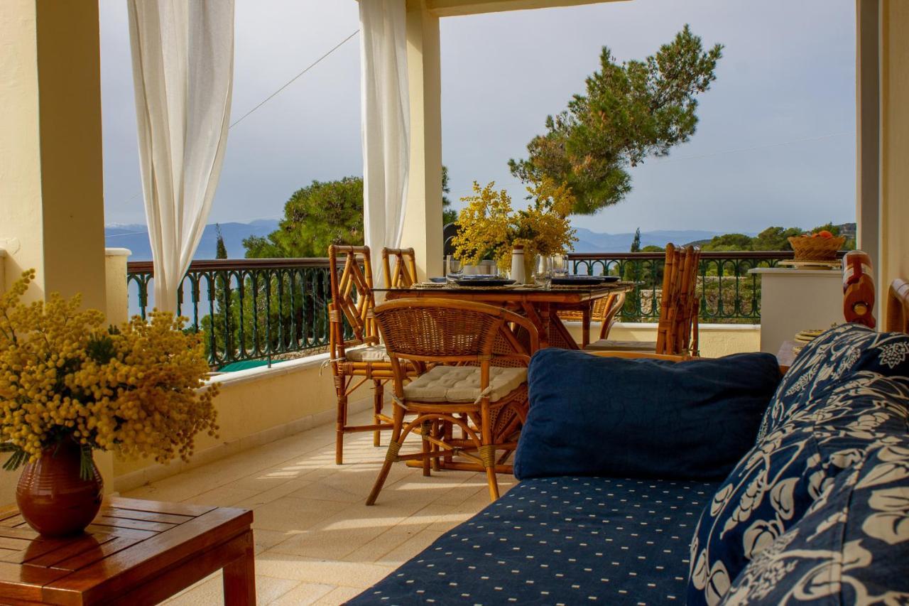 House With Amazing Ocean View And Patio - Pool Villa Porto Cheli Buitenkant foto