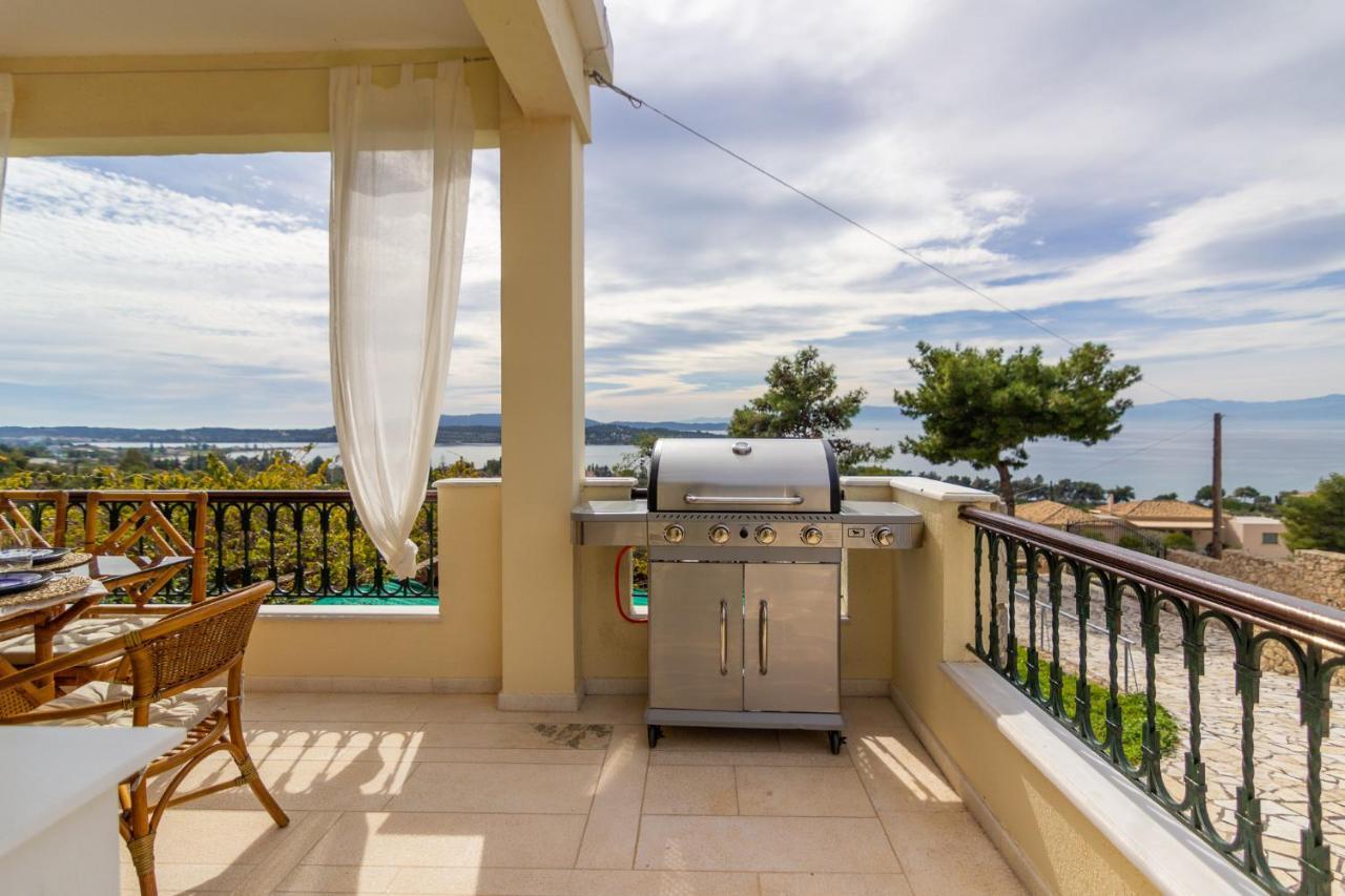 House With Amazing Ocean View And Patio - Pool Villa Porto Cheli Buitenkant foto