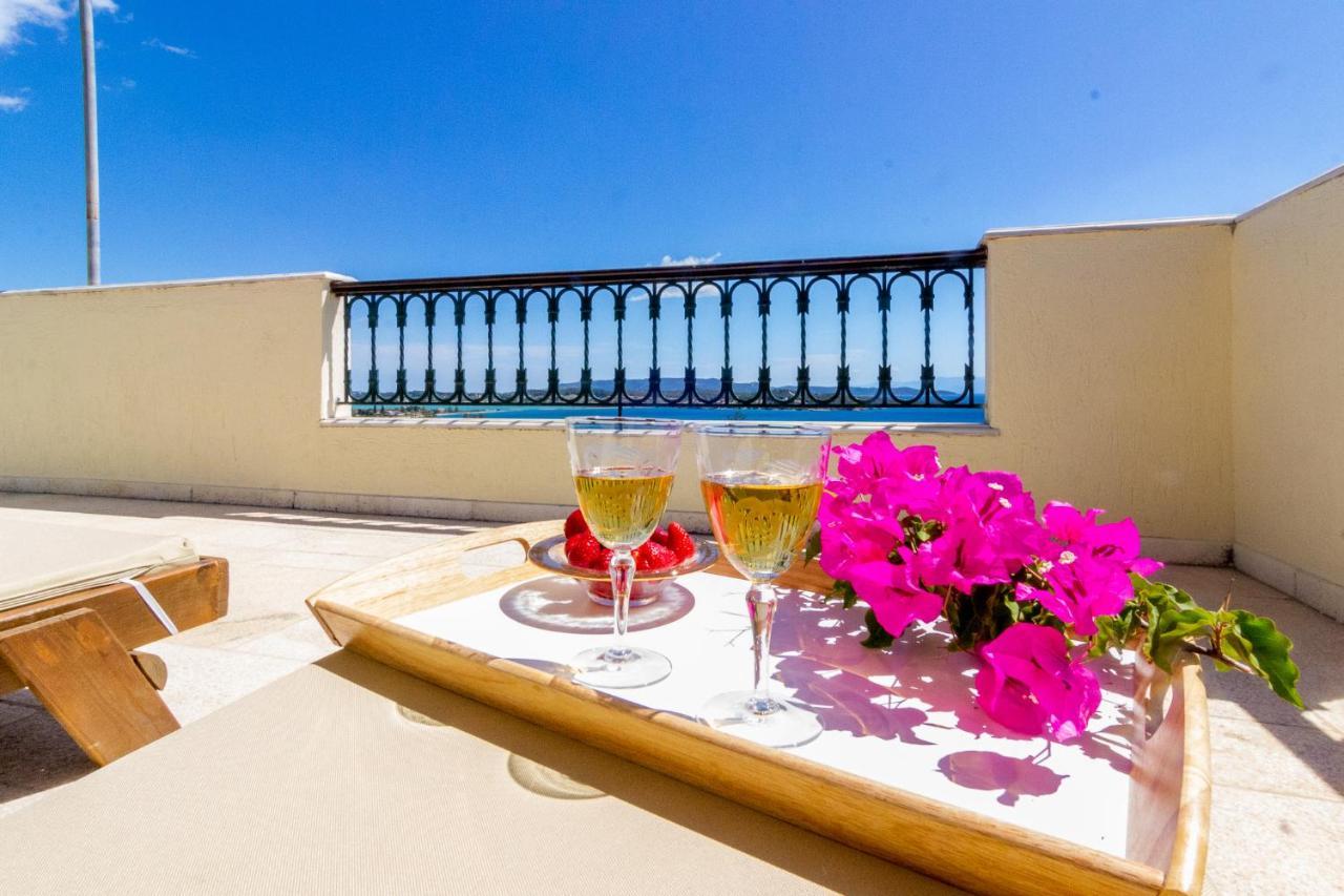 House With Amazing Ocean View And Patio - Pool Villa Porto Cheli Buitenkant foto